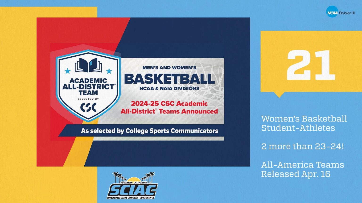 Sixteen Men’s Tennis Stars Shine with CSC Academic All-District® Honors! Sixteen Men’s Tennis Stars Shine with CSC Academic All-District® Honors!