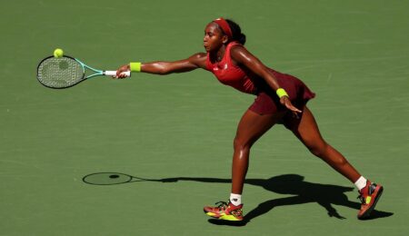 Step Up Your Game: Coco Gauff Unveils Stunning Green and White Tennis Shoes for Wimbledon! Step Up Your Game: Coco Gauff Unveils Stunning Green and White Tennis Shoes for Wimbledon!
